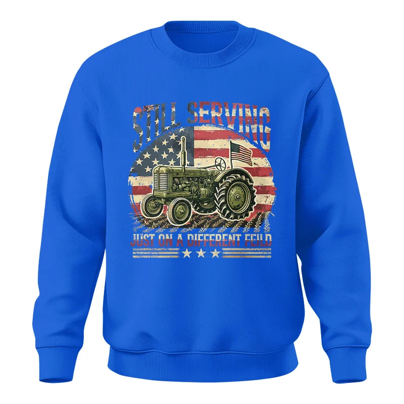 Veteran Farmer Still Serving 10 - Unisex Crewneck Sweatshirt