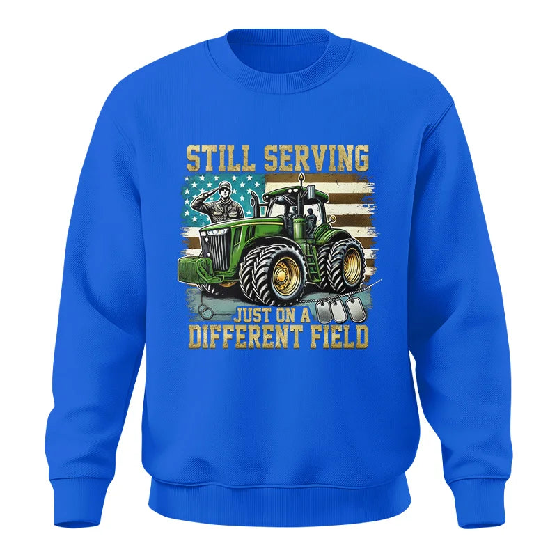 Image of Veteran Farmer Still Serving 3 - Unisex Crewneck Sweatshirt