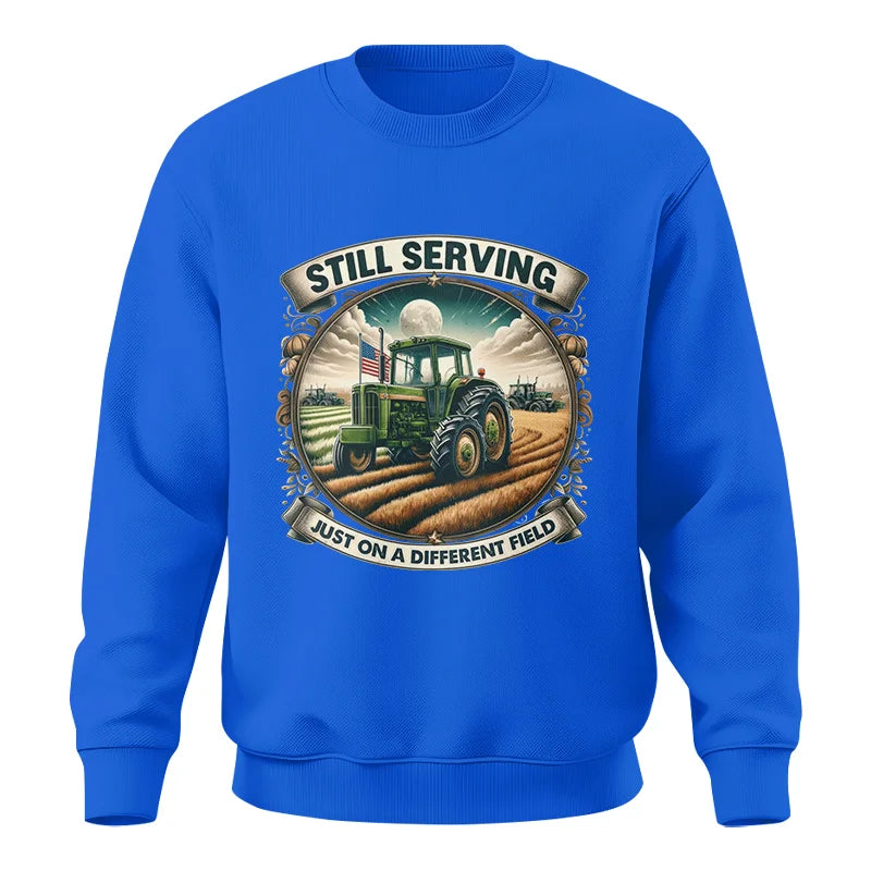 Veteran Farmer Still Serving 4 - Unisex Crewneck Sweatshirt