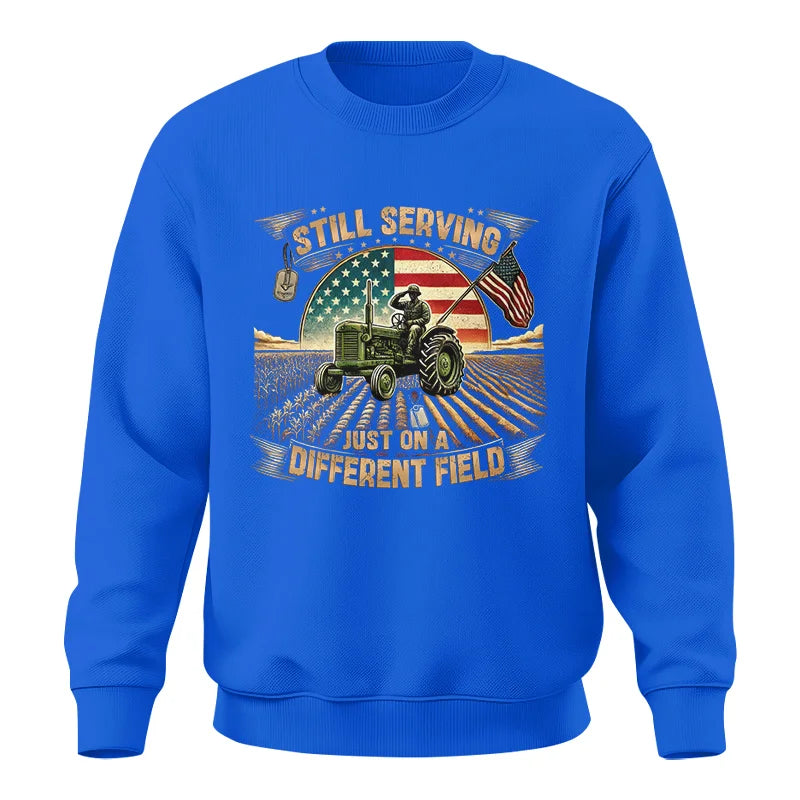 Veteran Farmer Still Serving 8 - Unisex Crewneck Sweatshirt