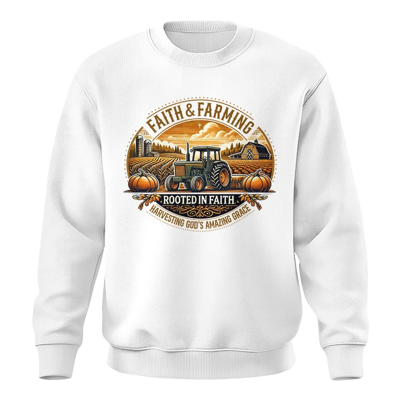 Faith And Farming 1 - Unisex Crewneck Sweatshirt