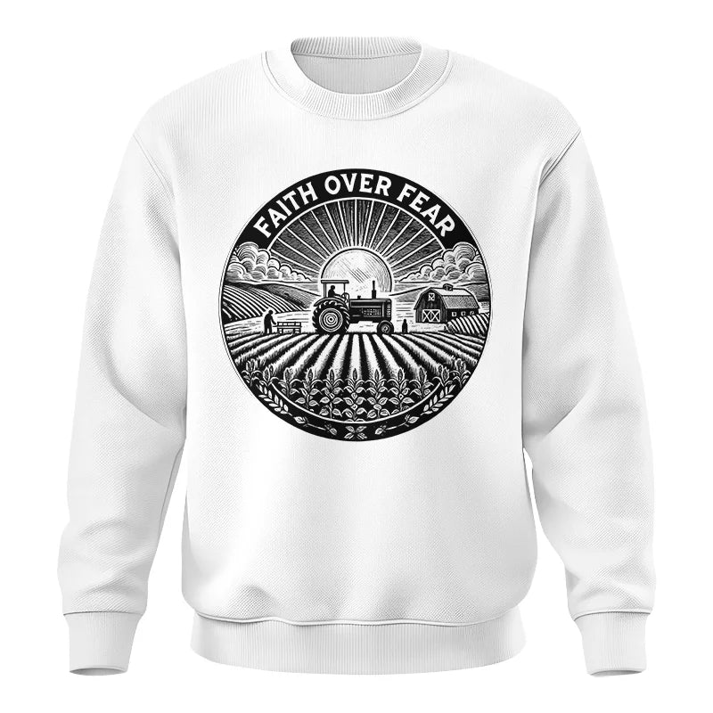 Faith Over Fear - Unisex Crewneck Sweatshirt