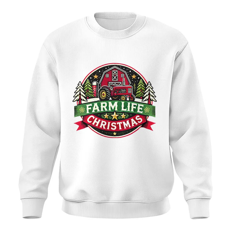 Farm Life Christmas 3 - Unisex Crewneck Sweatshirt