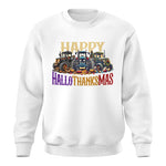 Happy HalloThanksMas - Unisex Crewneck Sweatshirt