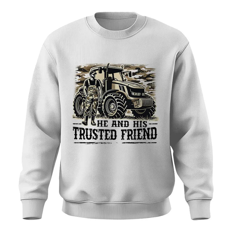 Image of He and His Trusted Friend - Unisex Crewneck Sweatshirt