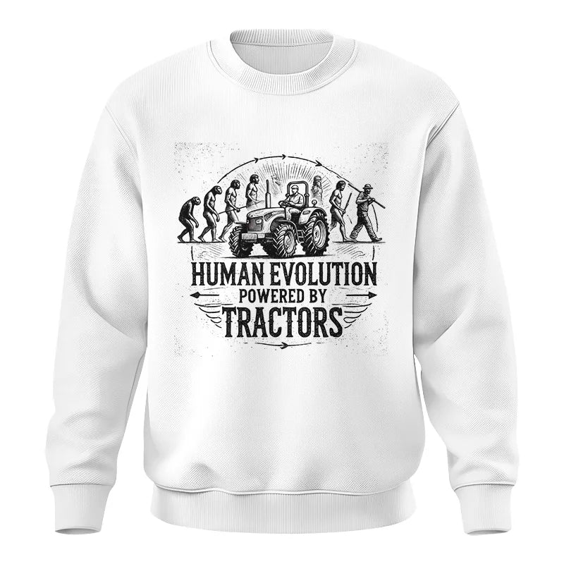 Powered Tractors - Unisex Crewneck Sweatshirt