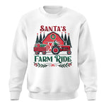 Santa's Farm Ride 1 - Unisex Crewneck Sweatshirt