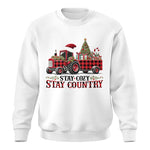 Stay Cozy Stay Country - Unisex Crewneck Sweatshirt