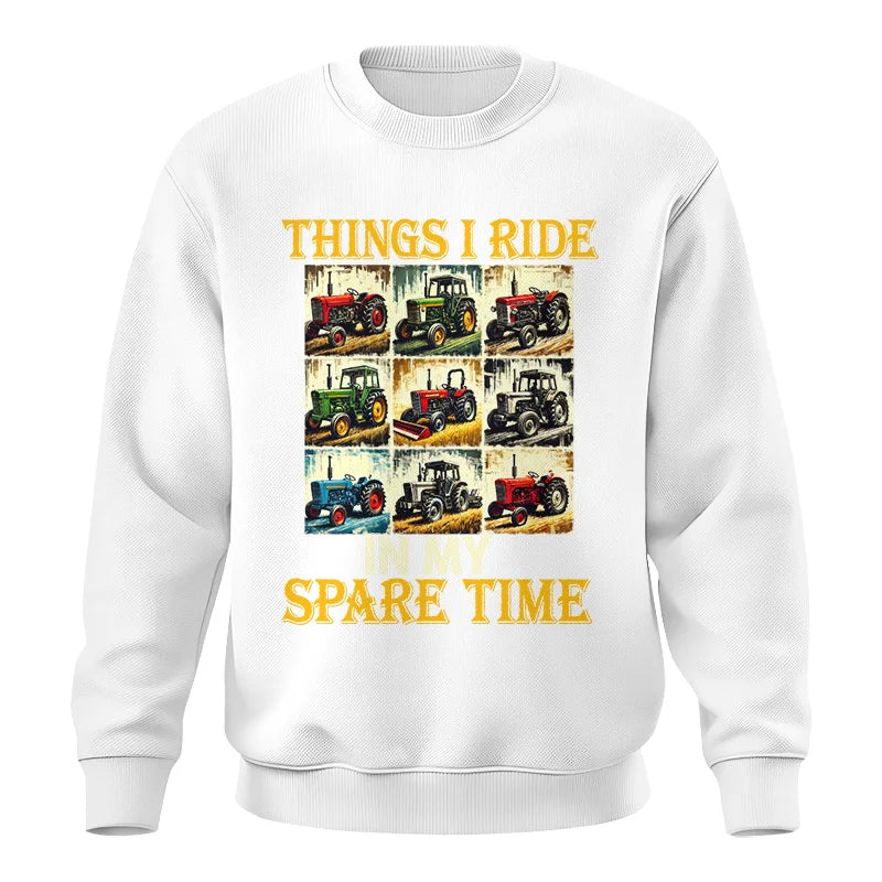 Things I Ride In My Spare Time 2 - Unisex Crewneck Sweatshirt