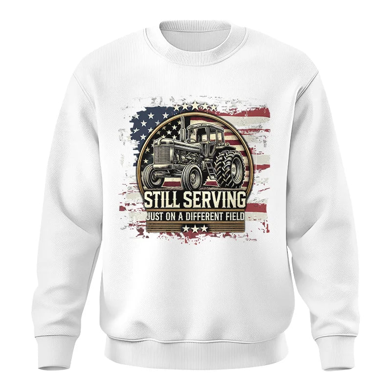 Veteran Farmer Still Serving 1 - Unisex Crewneck Sweatshirt