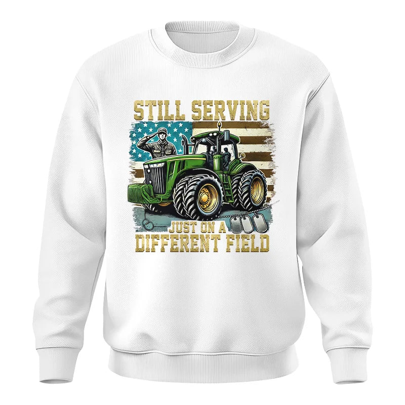 Veteran Farmer Still Serving 3 - Unisex Crewneck Sweatshirt