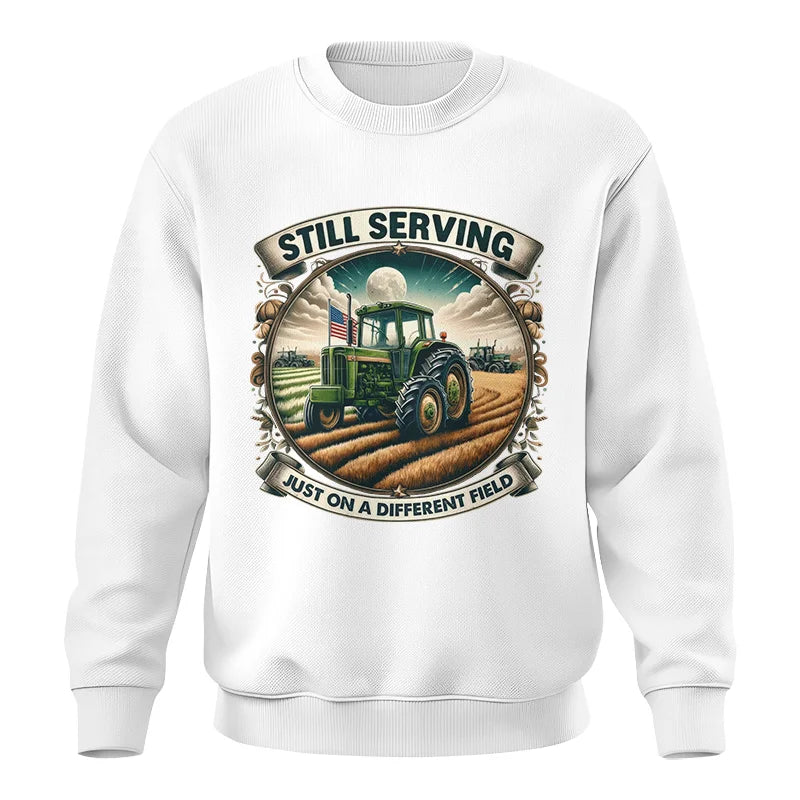 Veteran Farmer Still Serving 4 - Unisex Crewneck Sweatshirt