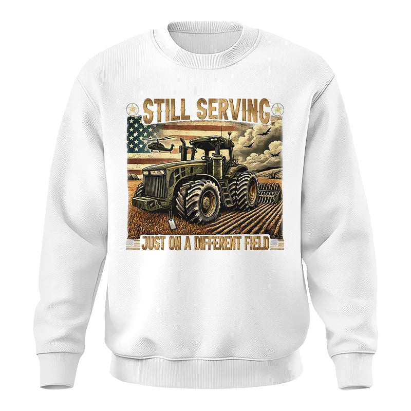 Image of Veteran Farmer Still Serving 6 - Unisex Crewneck Sweatshirt