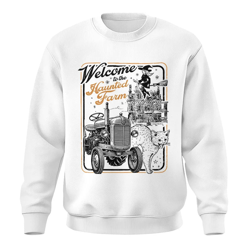 Welcome To The Haunted Farm 1 - Unisex Crewneck Sweatshirt