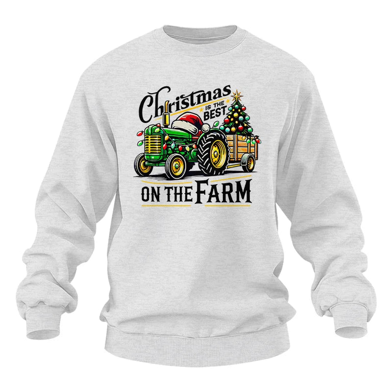 Christmas Is The Best On The Farm 3 - Unisex Heavy Blend™ Crewneck Sweatshirt