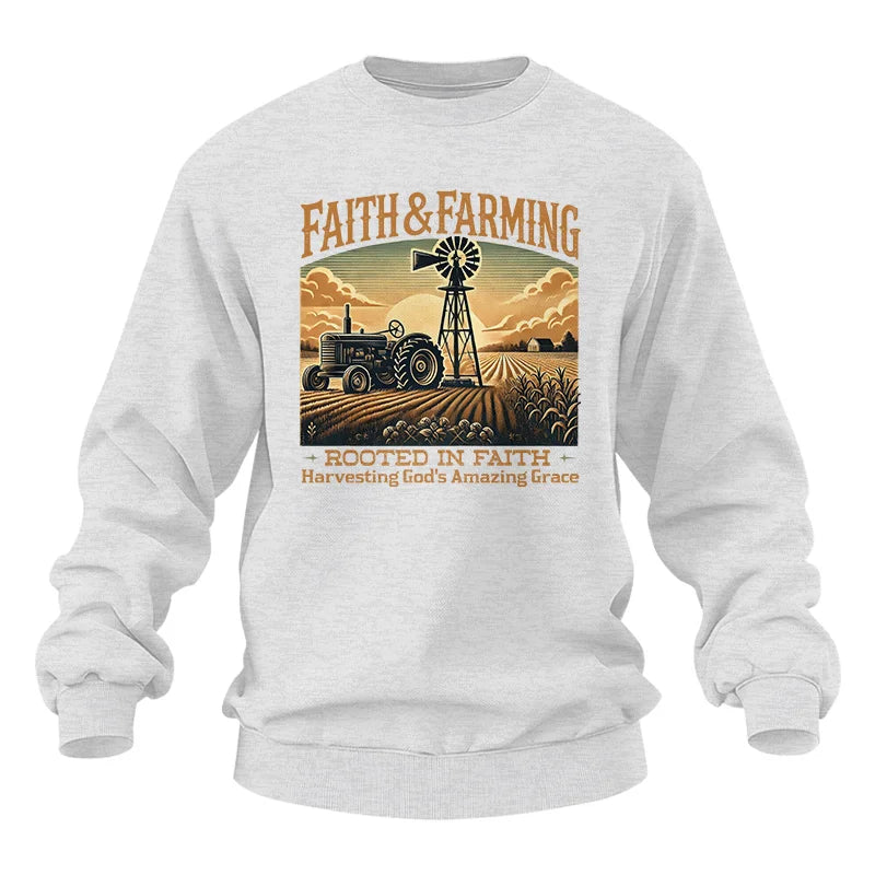 Faith And Farming 3 - Unisex Heavy Blend™ Crewneck Sweatshirt