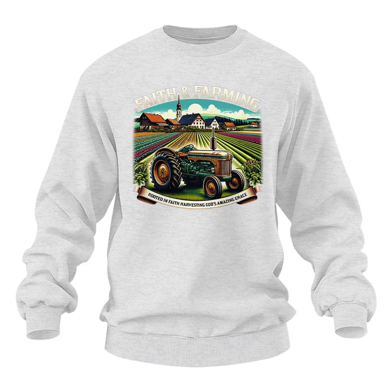 Faith And Farming 4 - Unisex Heavy Blend™ Crewneck Sweatshirt