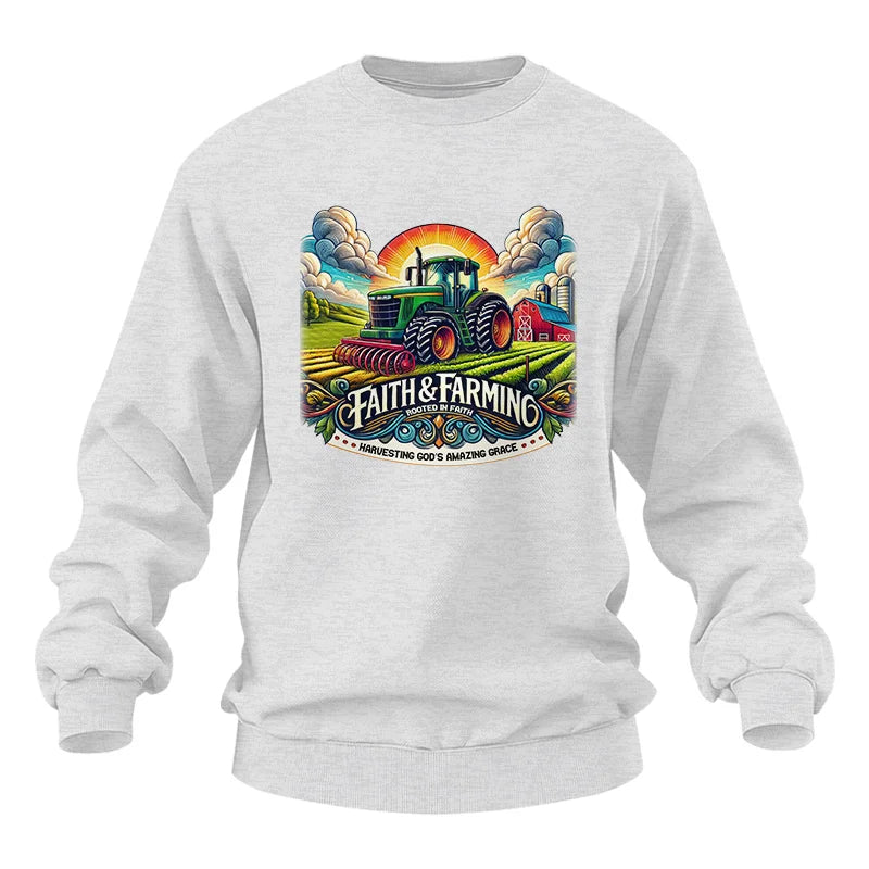 Faith and Farming 5 - Unisex Heavy Blend™ Crewneck Sweatshirt