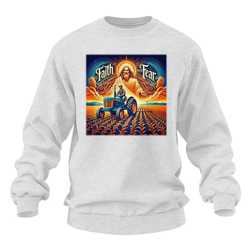 Faith Over Fear 1 - Unisex Heavy Blend™ Crewneck Sweatshirt