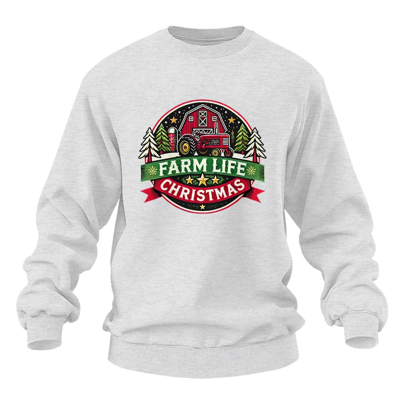 Image of Farm Life Christmas 3 - Unisex Heavy Blend™ Crewneck Sweatshirt