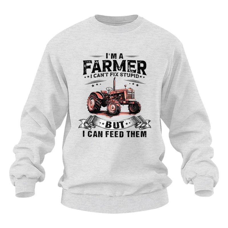 Farmer Can't Fix Stupid - Unisex Heavy Blend™ Crewneck Sweatshirt