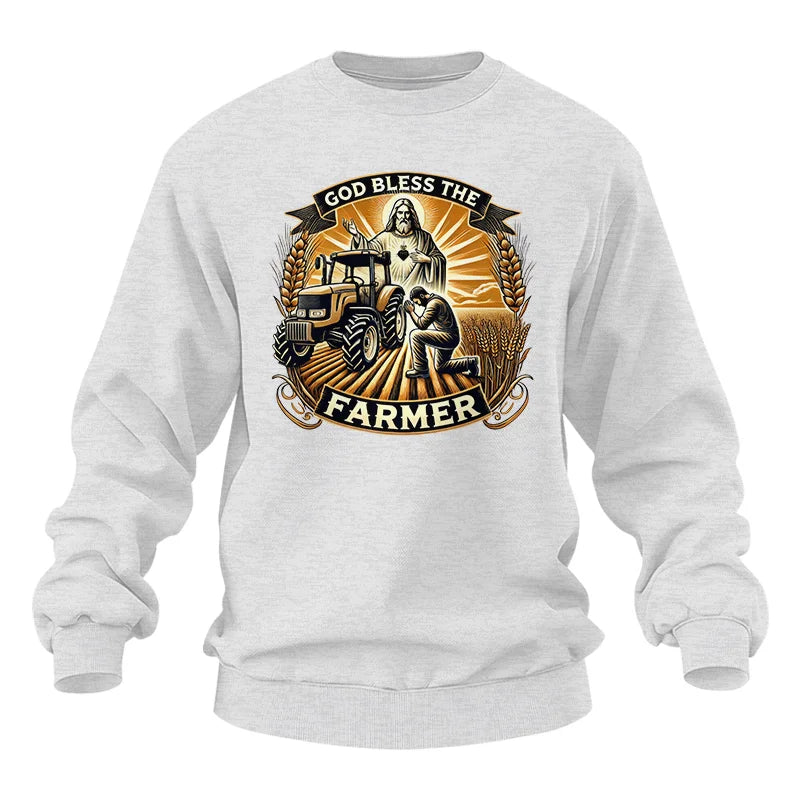 Image of God Bless The Farmer 2 - Unisex Heavy Blend™ Crewneck Sweatshirt