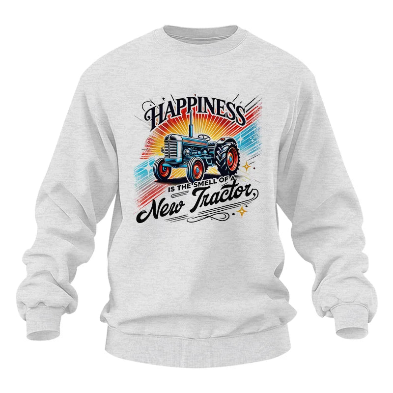 Image of Happiness Is The Smell Of A New Tractor - Unisex Heavy Blend™ Crewneck Sweatshirt