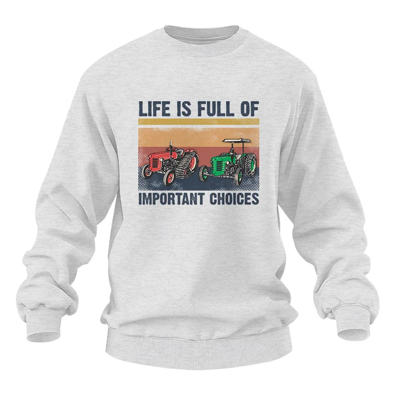 Image of Life Is Full Of Important Choices 37 - Unisex Heavy Blend™ Crewneck Sweatshirt