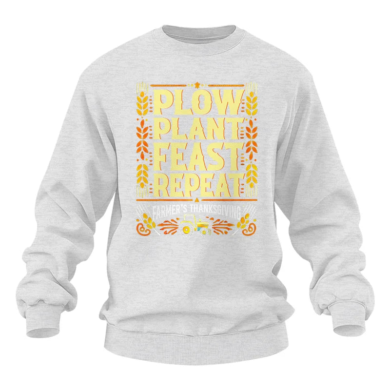 Plow Plant Feast Repeat - Unisex Heavy Blend™ Crewneck Sweatshirt