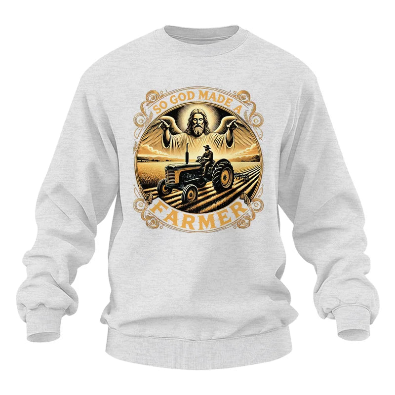 Image of So God Made A Farmer 1 - Unisex Heavy Blend™ Crewneck Sweatshirt