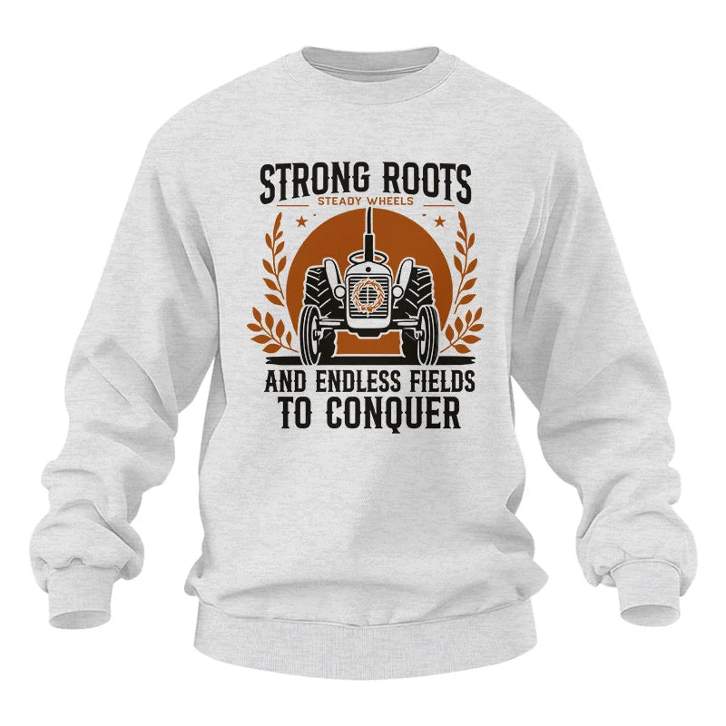 Thanksgiving Farmer Endless Fields To Conquer 4 - Unisex Heavy Blend™ Crewneck Sweatshirt