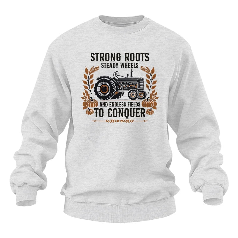 Thanksgiving Farmer Endless Fields To Conquer 5 - Unisex Heavy Blend™ Crewneck Sweatshirt