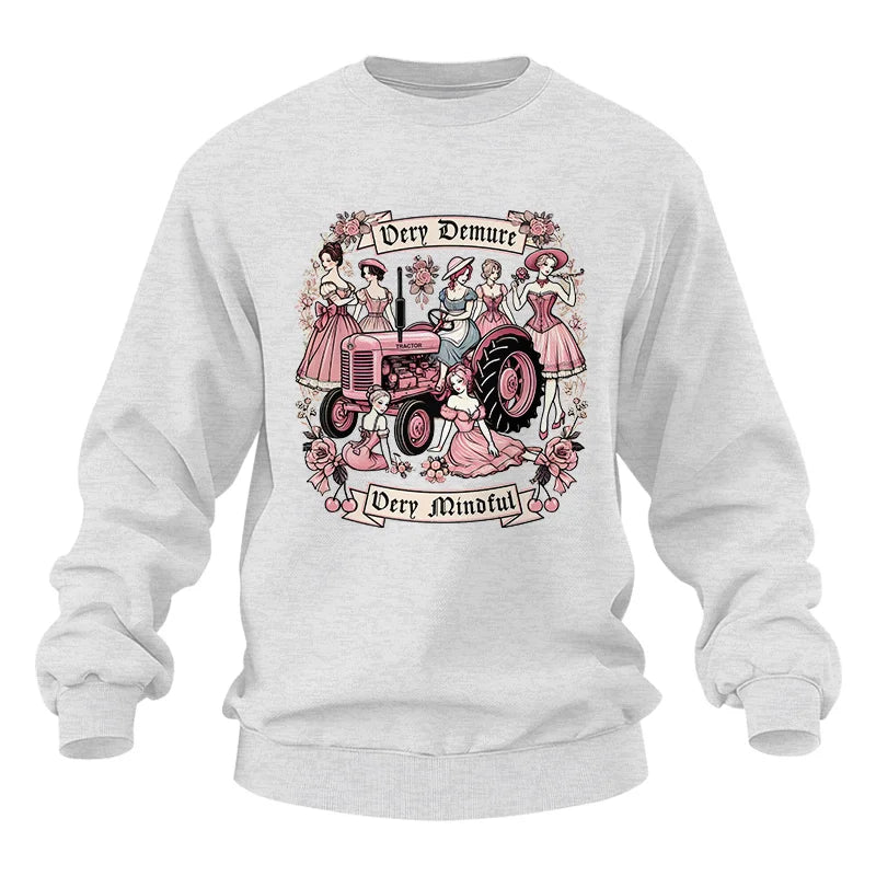 Image of Very Demure Very Mindful Tractor - Unisex Heavy Blend™ Crewneck Sweatshirt