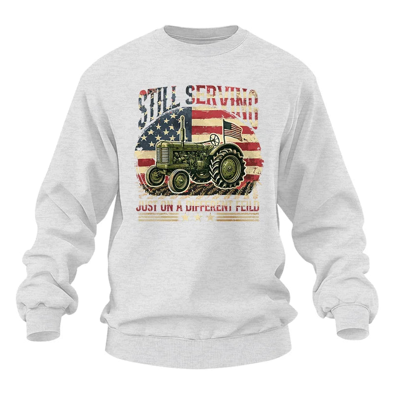 Veteran Farmer Still Serving 10 - Unisex Heavy Blend™ Crewneck Sweatshirt