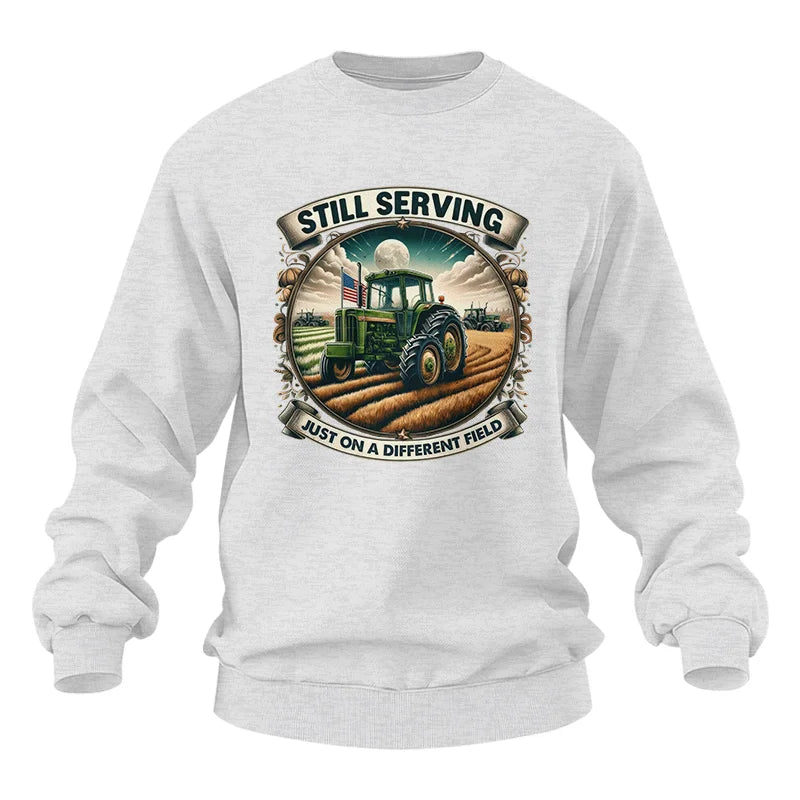 Veteran Farmer Still Serving 4 - Unisex Heavy Blend™ Crewneck Sweatshirt