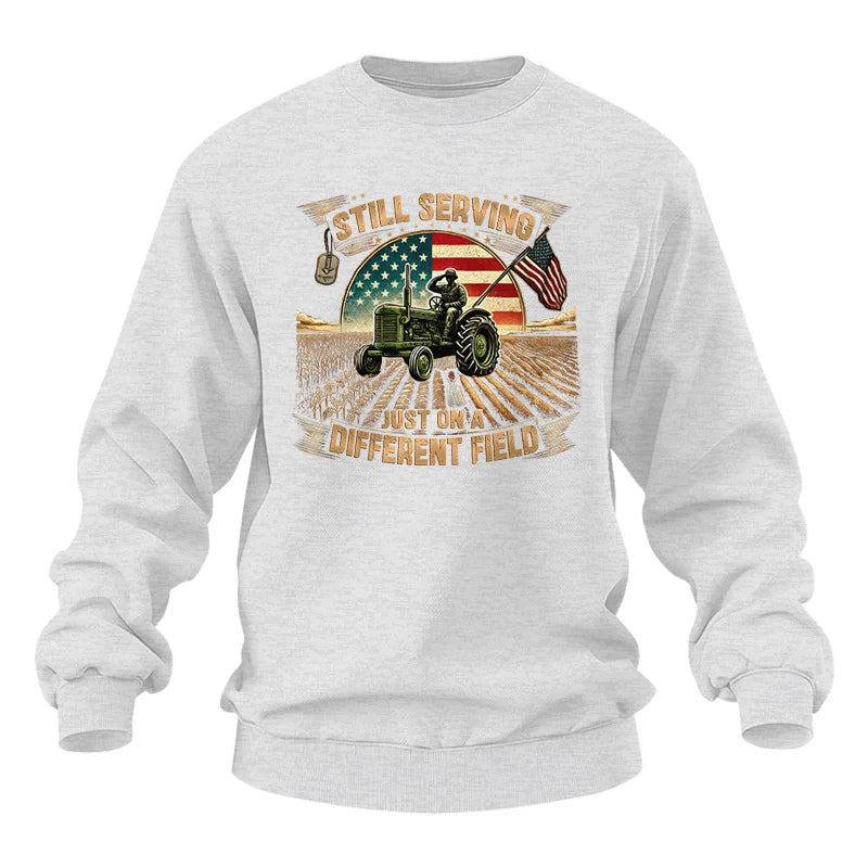 Veteran Farmer Still Serving 8 - Unisex Heavy Blend™ Crewneck Sweatshirt