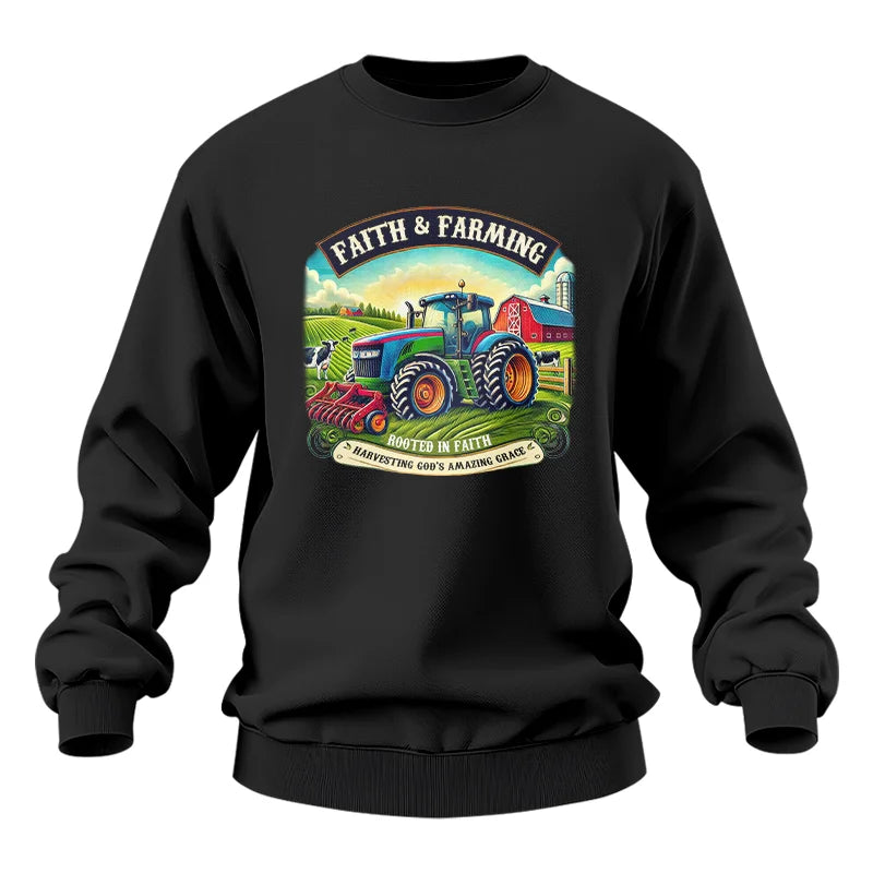 Faith And Farming 2 - Unisex Heavy Blend™ Crewneck Sweatshirt