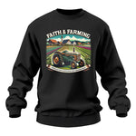 Faith And Farming 4 - Unisex Heavy Blend™ Crewneck Sweatshirt