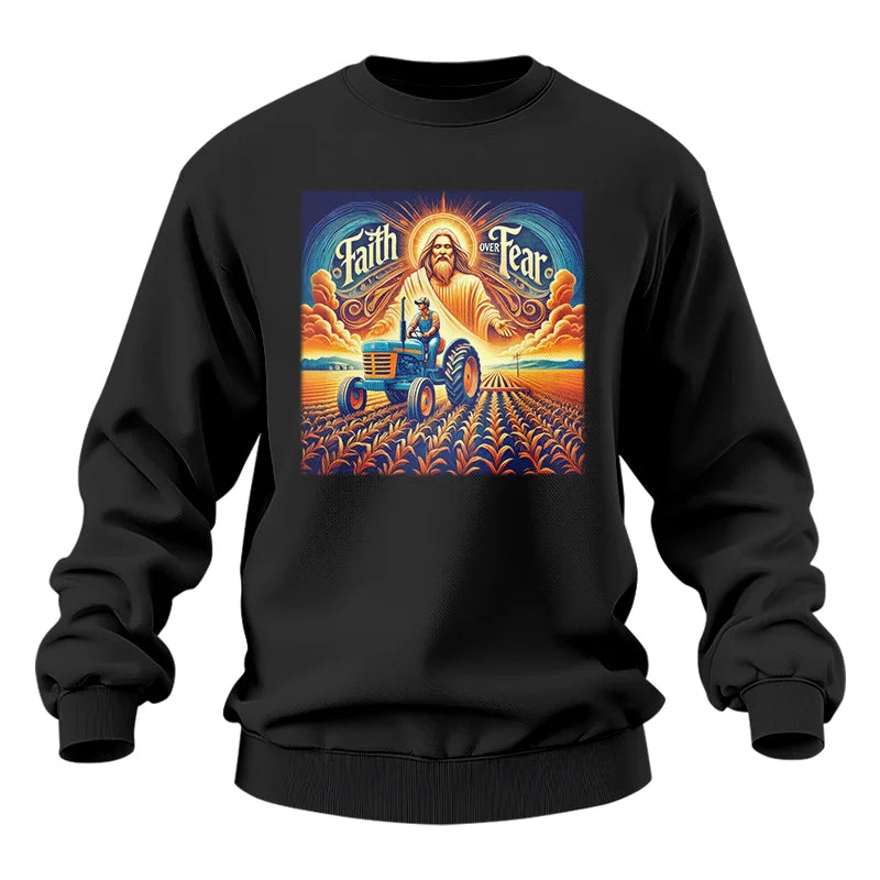 Faith Over Fear 1 - Unisex Heavy Blend™ Crewneck Sweatshirt