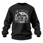 Holly Jolly Farm 2 - Unisex Heavy Blend™ Crewneck Sweatshirt