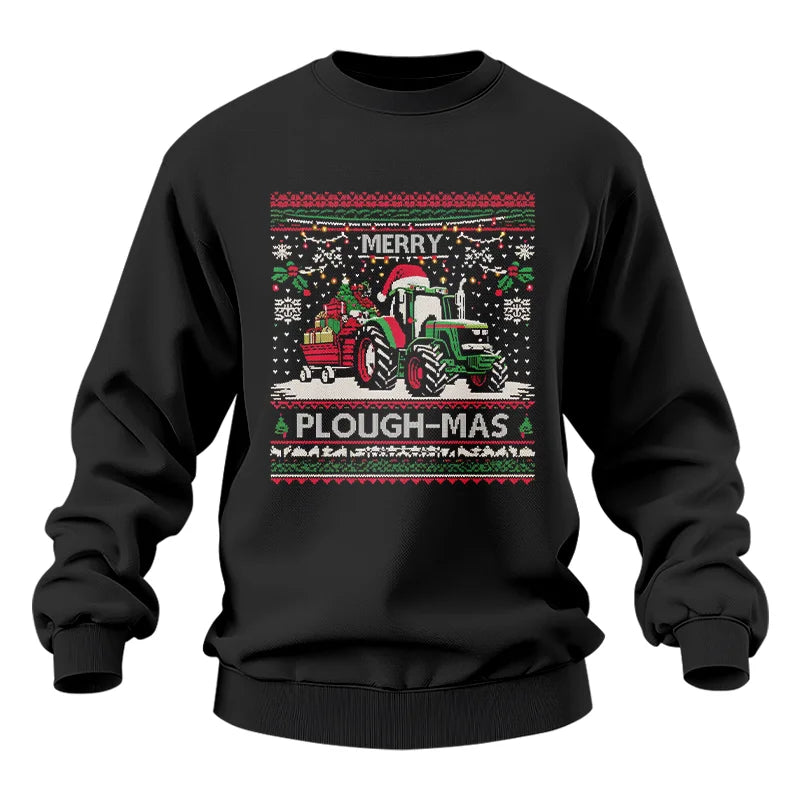 Merry Plough_Mas - Unisex Heavy Blend™ Crewneck Sweatshirt