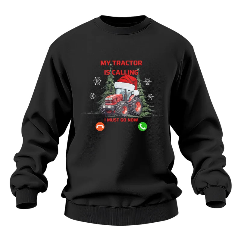 My Tractor Is Calling 2 - Unisex Heavy Blend™ Crewneck Sweatshirt