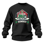 Nothing Runs Like A Reindeer 2 - Unisex Heavy Blend™ Crewneck Sweatshirt