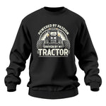 Powered By Passion Driven By My Tractor 6 - Unisex Heavy Blend™ Crewneck Sweatshirt