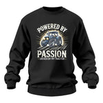 Powered By Passion Driven By My Tractor - Unisex Heavy Blend™ Crewneck Sweatshirt