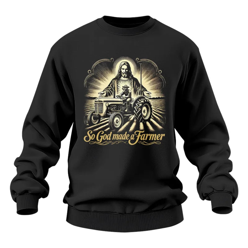 Image of So God Made A Farmer 2 - Unisex Heavy Blend™ Crewneck Sweatshirt