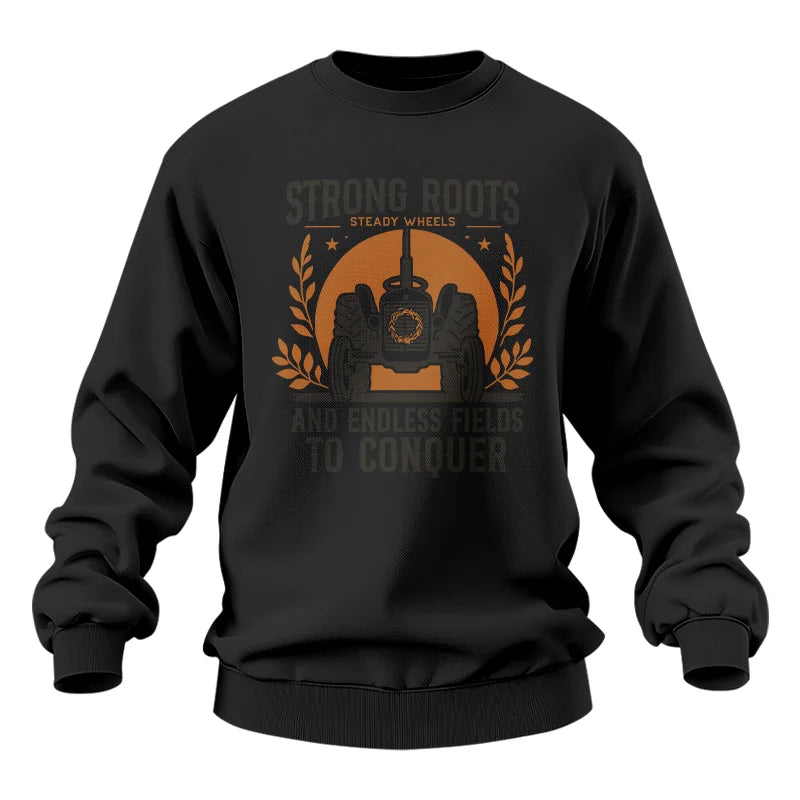 Thanksgiving Farmer Endless Fields To Conquer 4 - Unisex Heavy Blend™ Crewneck Sweatshirt