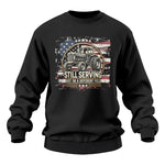 Veteran Farmer Still Serving 1 - Unisex Heavy Blend™ Crewneck Sweatshirt