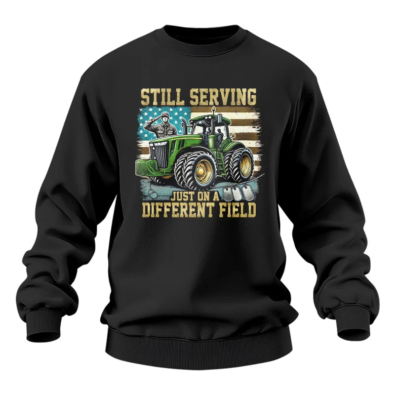 Image of Veteran Farmer Still Serving 3 - Unisex Heavy Blend™ Crewneck Sweatshirt