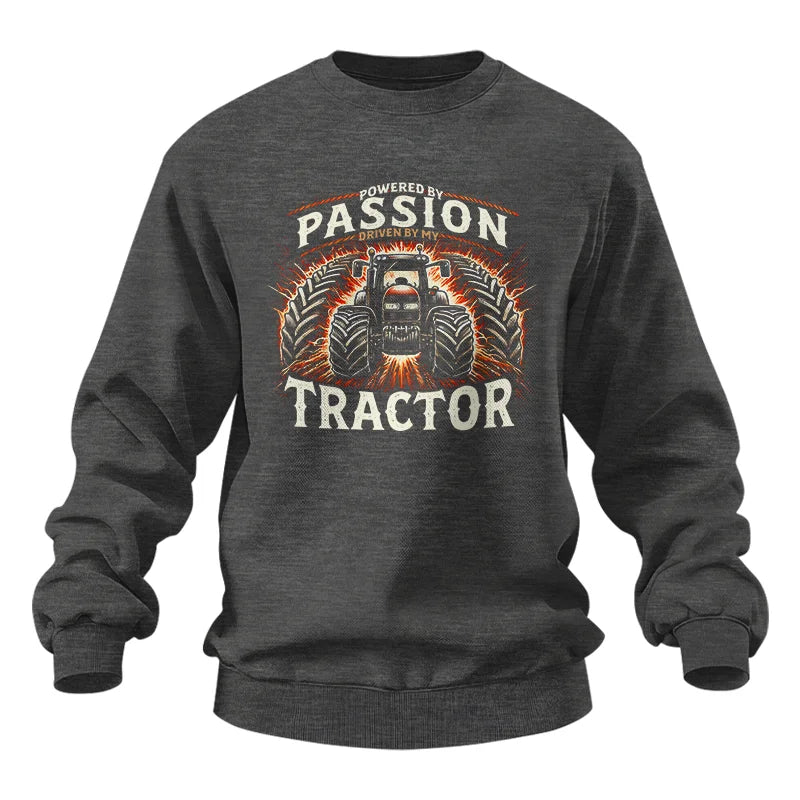 Driven By My Tractor - Unisex Heavy Blend™ Crewneck Sweatshirt